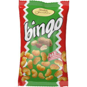 Chrupki kukurydziane Bingo o smaku orzechowym paczka 80g