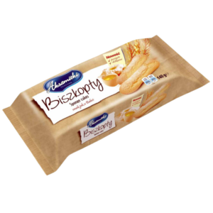Biszkopty podłużne Aksamitki do tiramisu opakowanie 140g