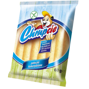 Pałeczki kukurydziane Chrupcie naturalne proste opakowanie 60g