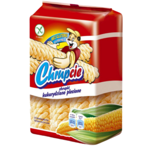 Pałeczki kukurydziane plecione Chrupcie naturalne opakowanie 70g