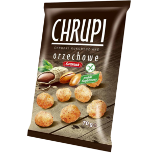 Chrupki kukurydziane Chrupi o smaku orzechowym opakowanie 70g