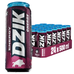 DZIK 0,5L ENERGY CHERRY