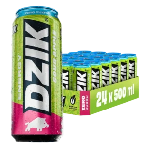 DZIK 0,5L ENERGY SOUR APPLE