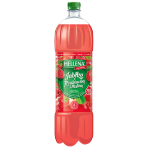 Napój niegazowany Hellena o smaku truskawkowym butelka 1,75l