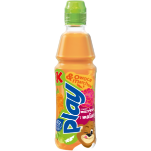 kubuś play malinowy 400ml