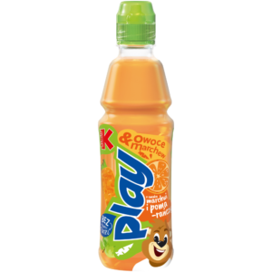 kubuś play pomarańczowy 400ml
