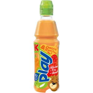 kubuś play truskawkowy 400ml