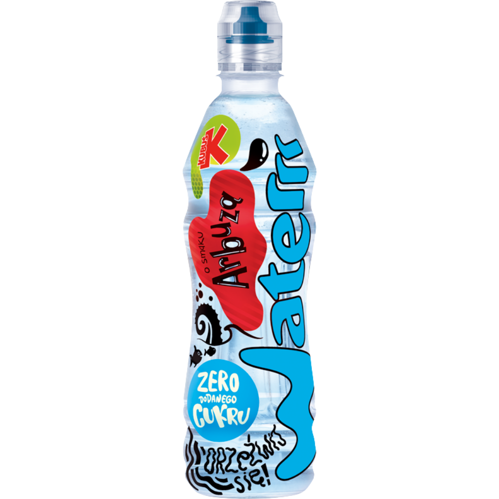 kubuś waterrr arbuzowy 500ml butelka