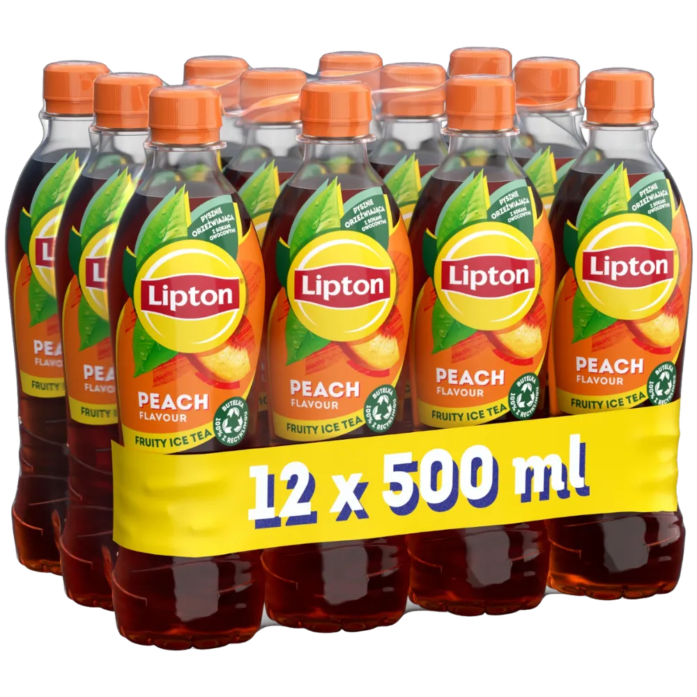 Lipton Ice Tea o smaku brzoskwiniowym 500 ml