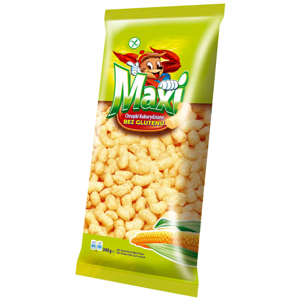 Chrupki MAXI naturalne 240g hurtownia przekąsek CIOKPOL Szczytno