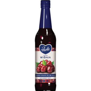 Syrop Paola o smaku wiśniowym butelka 430ml