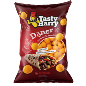 Chrupki kukurydziane Tasty Harry o smaku kebab paczka 100g