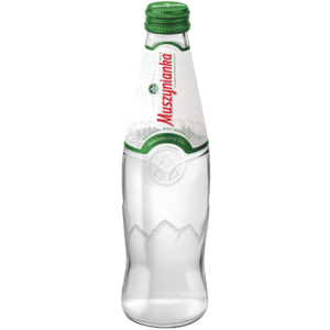 Woda mineralna Muszynianka niskonasycona w szklanej butelce 300ml