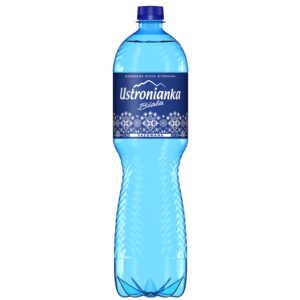 Woda Ustronianka gazowana butelka 1.5l