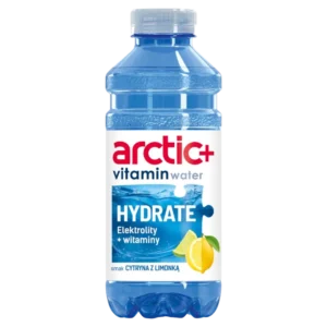 Arctic+ woda smakowa vitamin water hydrate cytryna-limonka 600 ml