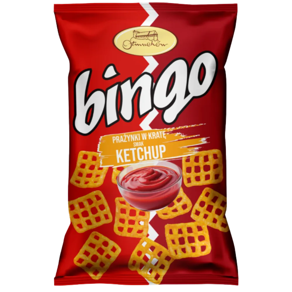 BINGO Prażynki Ketchup 100G