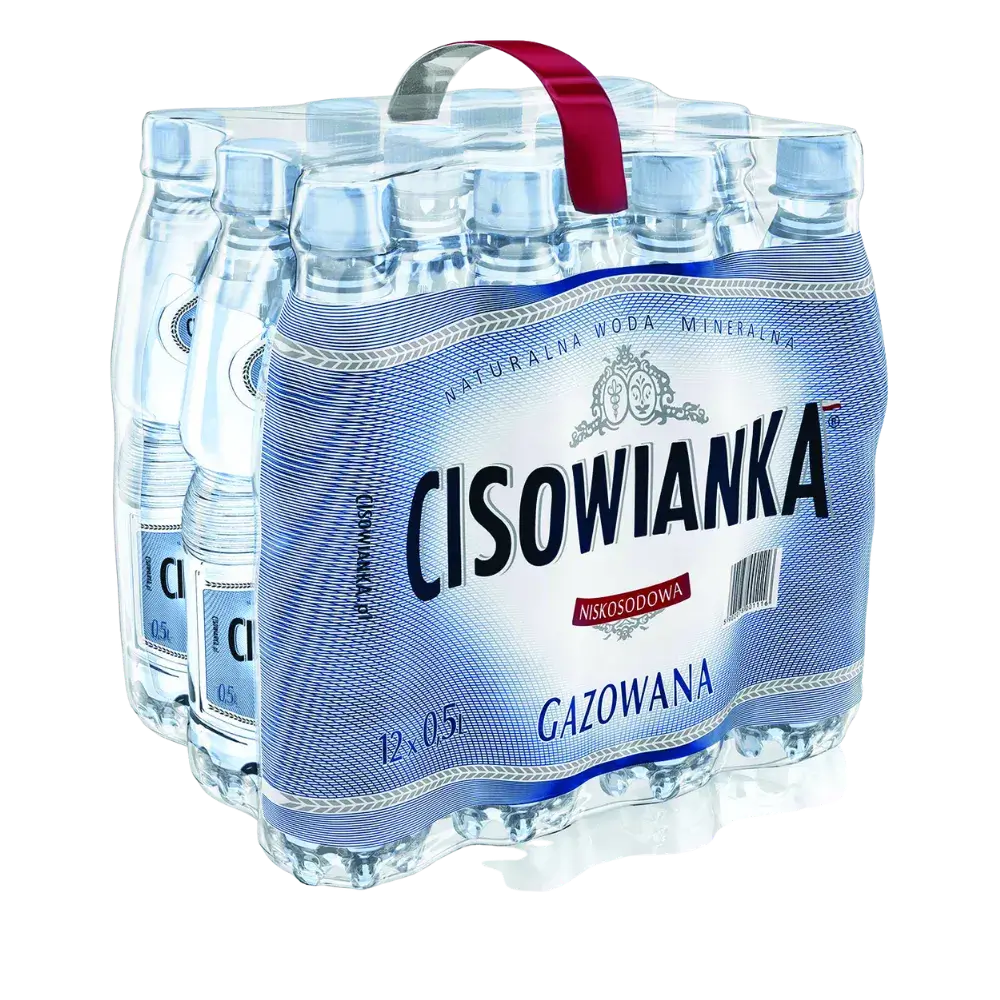 CISOWIANKA WODA 0,5L GAZ