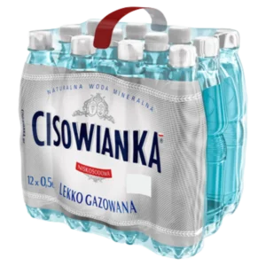 CISOWIANKA WODA 0,5L LEKKI GAZ