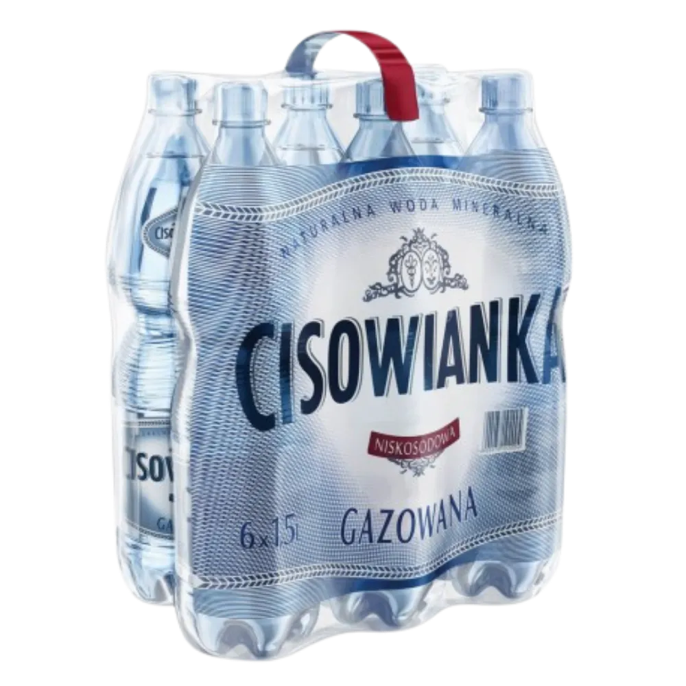 CISOWIANKA WODA 1,5L GAZ