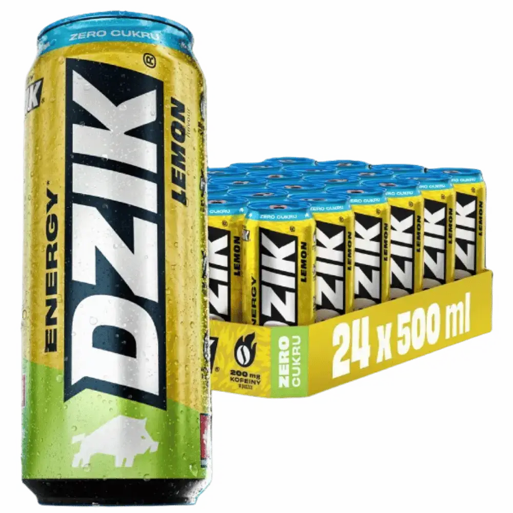 DZIK 0,5L ENERGY LEMON