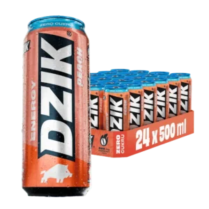 DZIK 0,5L ENERGY PEACH