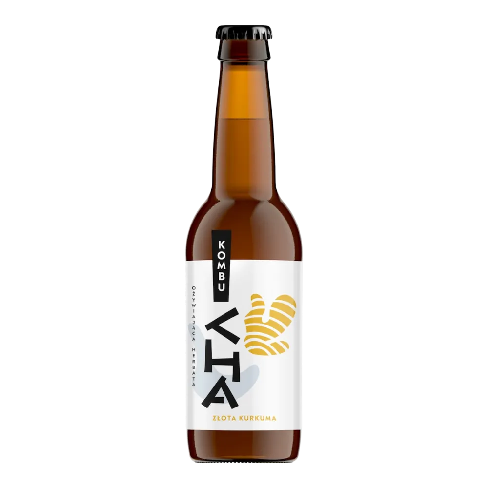 Kombucha Złota Kurkuma 0,33l