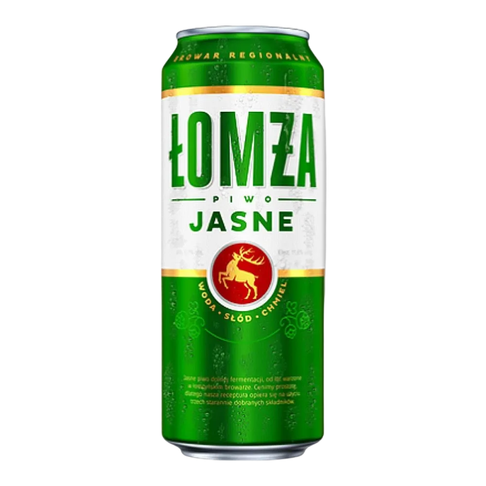 ŁOMŻA JASNA 0,5L PUSZKA