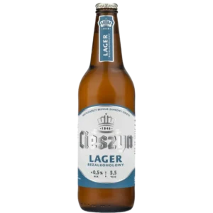 Piwo Cieszyn Lager bezalkoholowy 0,5L