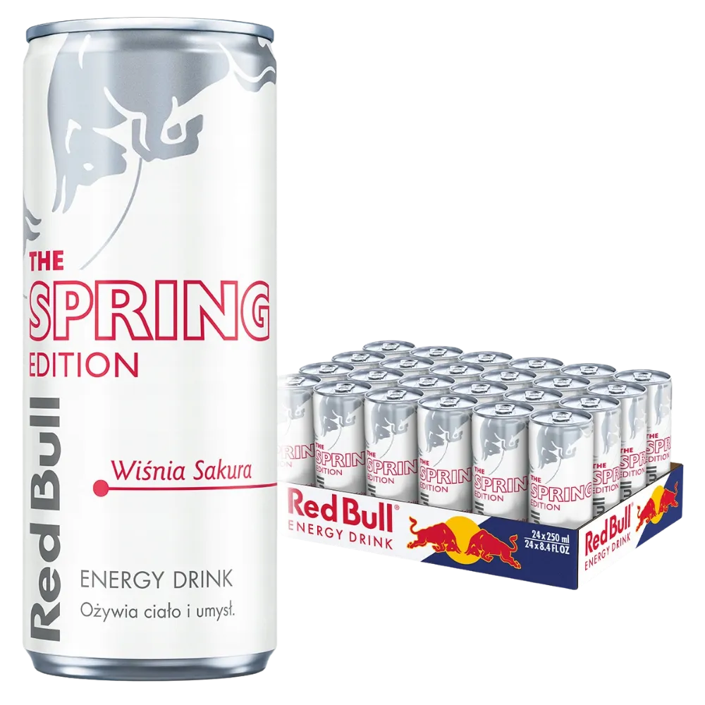 REDBULL 250ML SPRING WIŚNIA